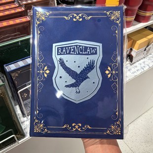 MINISO Famous and Excellent Harry Potter College Face Strap Hardcover A5 Envelope Hedwig Plush Hardcover