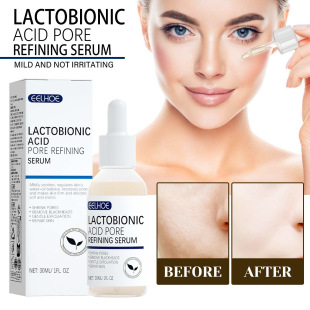EELHOE lactobionic acid pore shrink essence skin elastic moisturizing delicate repair clean blackhead acne skin care