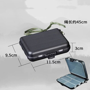 Cross-border Luya Fishing Supplies Box Hook Tool Box Luya Box Waterproof Finishing Extra-large Accessory Box Fishing Gear