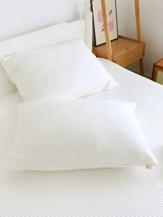 Children's cotton quilted cartoon embroidered pillow pillowcase adult Korean ins removable and washable pillow kindergarten pillow