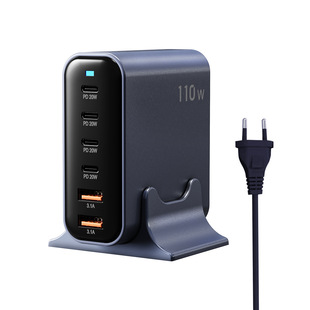 Заводская поставка трансграничных новых 110W многоголовых зарядных устройств новый настольный быстрый зарядный телефон для планшета