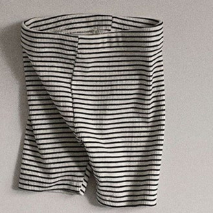 Ins Korean-style summer clothing baby boys and girls threaded leggings thin summer pants anti-light pants baby pants