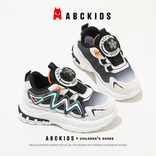 Abckids детская обувь 2025 весна и осень новые кроссовки для мальчиков