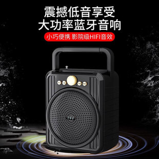 Global Sound M56 Wireless Bluetooth SpeaKer Microphone K Song Audio Card Outdoor Home High Volume Square Dance