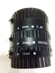 Wholesale suitable for Can camera auto focus close-up ring aluminum silver bayonet high quality exquisite workmanship