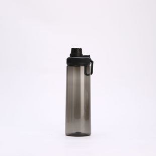 Cross-Border Summer Gradient Portable Sports Water Bottle Plastic Water Cup Simple Sports Water Cup Plastic Cup Water Cup Space Cup