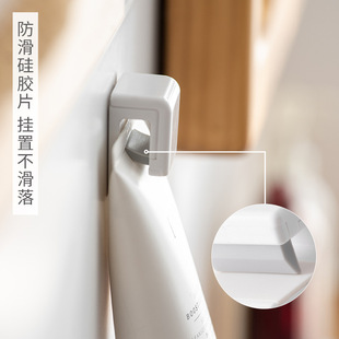 Household toothpaste rack punch-free facial cleanser rack wall-mounted multi-functional toothpaste clip in bathroom