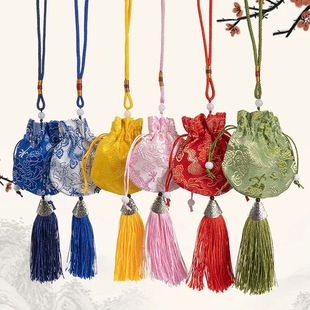 Dragon Boat Festival sachet wormwood filling sachet antique Chinese clothing carry-on accessories mosquito repellent purse pendant blessing bag car