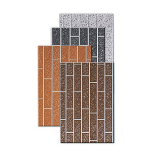 Metal Carved Panel Exterior Wall Insulation and Decoration Integrated Panel Light Steel House Guard Box Fire Retardant Polyurethane Sandwich Panel