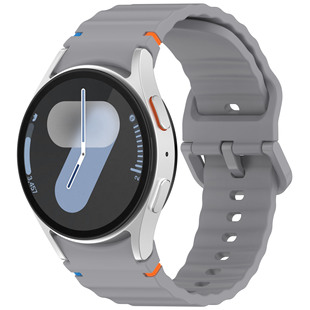 Применимо для Samsung watch7 волнистый автомобильный ремень FE автомобильный кабель силиконовый ремешок 4 5 6 ремешок