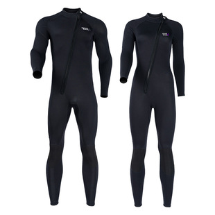 DIVE & SAIL diving suit warm 1.5MM front zipper one-piece cold-proof diving suit swimming snorkeling surfing suit