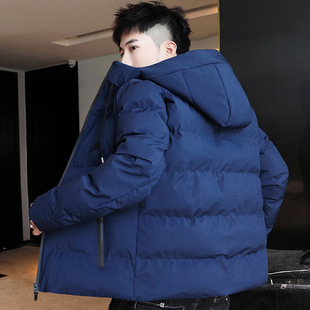 2022 Winter new cotton-padded coat men's coat down cotton-padded jacket Korean fashion Winter Warm cotton-padded jacket large size spot