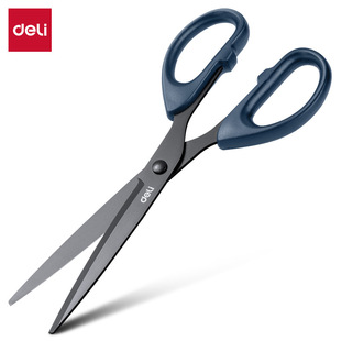 Deli 6009 Ножницы Большой офисный резак для бумаги Бытовые швейные ножницы из нержавеющей стали Трудосберегающие ножницы Принадлежности для резки