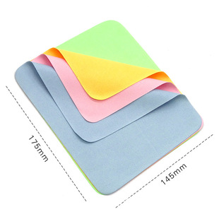 Professional glasses cloth printable logo double-sided suede thickened cleaning cloth screen cleaning cloth musical instrument cleaning cloth