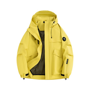 Spring 2025 New First Arrival Russo Trendy Brand Teenager Outdoor Coat Spring and Autumn Jacket Top Windproof and Rainproof