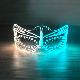 3v double lights 7 colored lights luminous tide future technology sense disco burst led glasses led color changing acrylic glasses