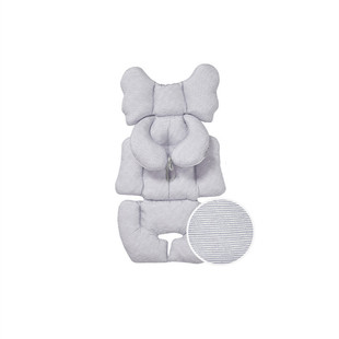 2023 New ins Han Feng Baby Push Car Seat Cushion Baby Dining Chair Cotton Cushion Safety Seat Thickened Cushion