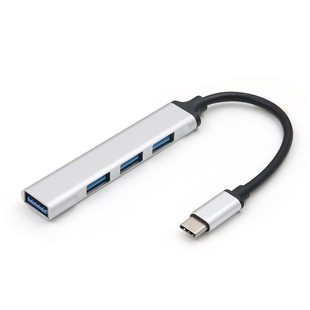 Черный USB-расширение док-станции Type-c USB3.0 многофункциональный 4-в-1 HUB компьютерный разветвитель