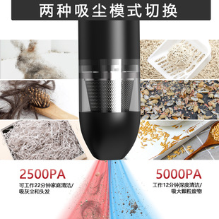 Rechargeable Handheld vacuum cleaner household car Wireless large suction portable desktop high-power bag dust collector