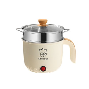 Factory Direct Supply Electric Cooking Pot Mini Electric Hot Pot Home Student Dormitory Multifunctional Electric Steamer Low Power Cooking Pot