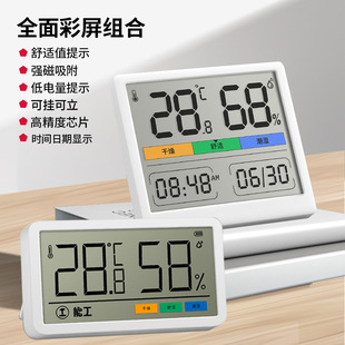 Green Forest thermometer wall-mounted electronic hygrometer household digital display indoor high-precision precision baby room thermometer
