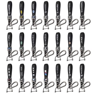 [Factory direct sales] new car keychain wholesale key rope microfiber material Car pendant car key chain