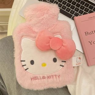 Плюшевая грелка Sanrio KTcat водонагревательная сумка для впрыска воды ins осень-зима