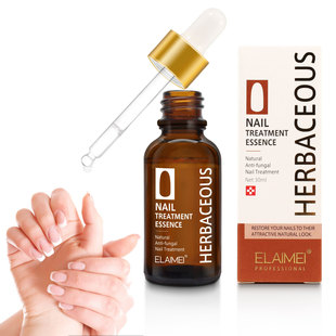 Трансграничный ELAIMEI Биологический онихомикоз для рук и ног Essence Repair Nutrient Solution Яркий лак для очистки ногтей маникюр 30 мл