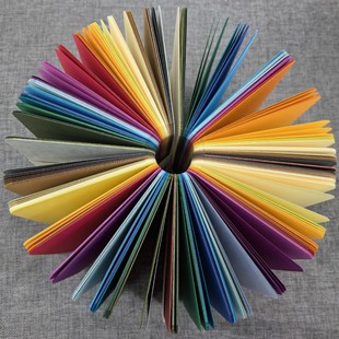 Rainbow inner page A6 glue imported fish pattern handmade this student hand account can be torn inner page color notepad