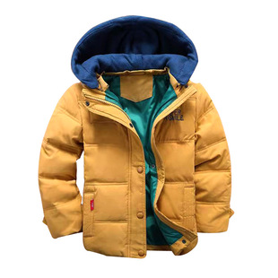 2024 new detachable hooded boys down Korean children's down jacket fashion children's coat