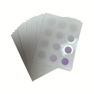 Cross-border UV supplement sunscreen stickers summer essential outdoor sunscreen test discoloration stickers UV detection stickers