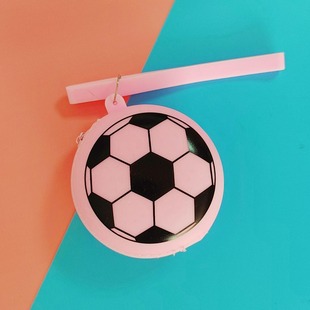Silicone Coin Purse Cosmetics Bag Card Holder Key Bag Football Bag