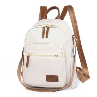 Thickened Oxford Cloth Backpack Women's New 2024 Commuter Short-distance Travel Backpack Lightweight College Student Schoolbag for Girls