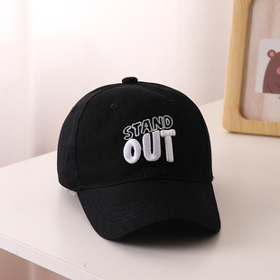Children's Letter Hat Korean-style Boys and Girls Spring and Autumn Summer Baby Baseball Cap Kindergarten Special Sunshade Cap