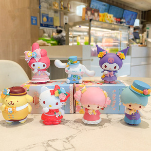 Официальные подлинные товары Sanrio Слепая Коробка девушка Hellokitty Мелодия 2022 новые модные игры украшения ручной работы
