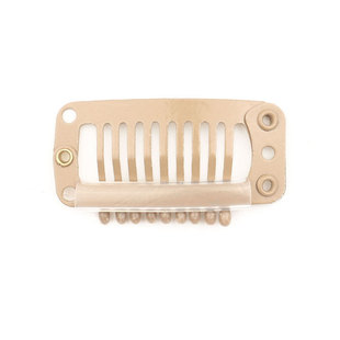 Wig Clip Hair Piece Fixing Clip Beret Clip Invisible Nine-Tooth Water Drop Bb Clip Windproof Buckle Anti-Falling Accessories