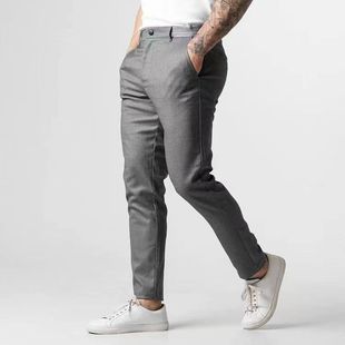 2024 Four Seasons New Men's Casual Pants Foreign Trade Breathable Men's Japanese Youth Business All-match Cotton Pants