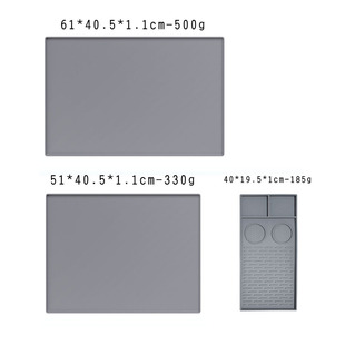 Amazon Silicone 2-in -1 Coffee Machine Mat Italian Coffee Machine Bar Mat Removable Silicone Table Mat