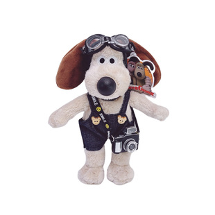 Genuine British Super Invincible Handdog Pilot Plush Keychain Doll Pendant Doll Female Birthday Gift