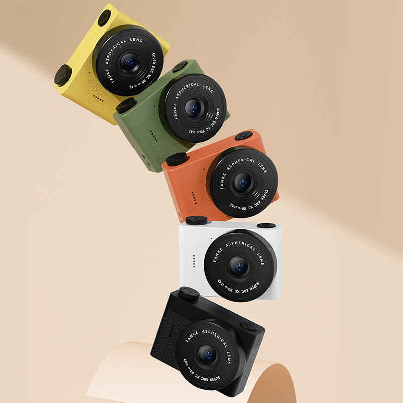 A5 mini kamera - ikki ob'ektiv, portativ va klassik dizayn