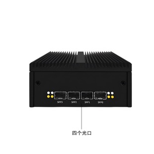 Прямые десять тысяч триллионов световых отверстий 82599ES/X710 10G мягкий маршрут N100 двойной сетевой порт 2.5G Промышленный компьютер управления