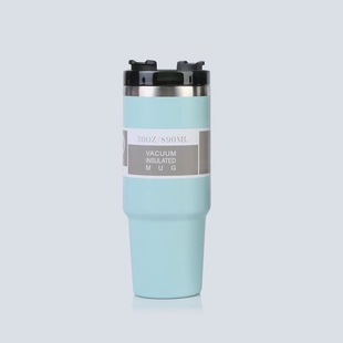 Трансграничная оптовая продажа 30oz20oz из нержавеющей стали автомобильная чашка Ice Baba вакуумная с соломкой чашка кофе терморегулировка чашка для воды