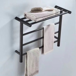 Factory direct sales all-season hotel hanger stainless steel hanger towel rack bathroom hotel bathroom project