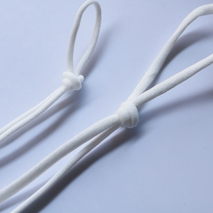 Supply nylon oil core with mask elastic band 0.2 0.3-0.5cm nylon elastic round rope can be ordered dyeing
