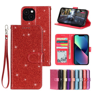 Suitable for Sony Xperia 10 IV/Pro-i/Ace II SO-41B/XZ2 glitter round buckle mobile phone leather case