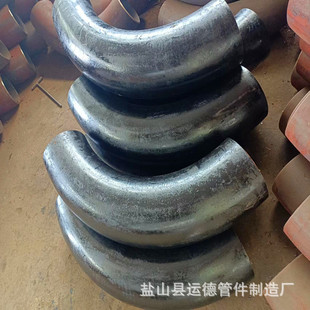 Wholesale 90 degree hot bend carbon steel bend 180 degree welded bend heat pipe large radius Bend