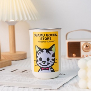 Gargle Cup Children's Cute Harada High-value Toothbrush Cup 304 Stainless Steel Cartoon New Brushing Cup