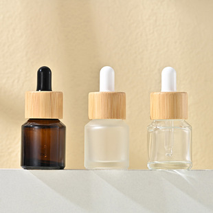 Серебряная вена спот 15ml эссяная бутылка с сотовым кольцом прозрачная капельница с капельницей для бутылки с наклонным плечом