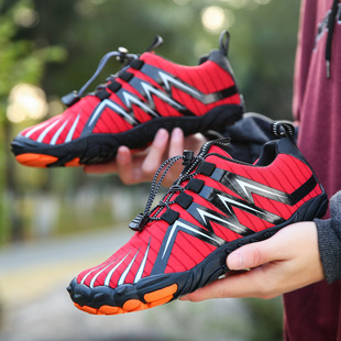 Cross-border Outdoor Five-finger Hiking Hiking Shoes for Couple Fitness Sports Tracing Shoes New European and American Large Size Wading Men's Shoes