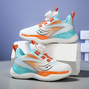 Children's sneaker mesh running shoes for spring and summer students 2025 new boys and girls ultra light casual shoes